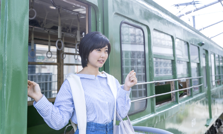 Former Tamagawa Line tramcar