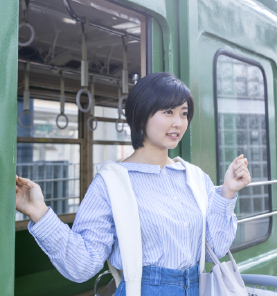 Former Tamagawa Line tramcar