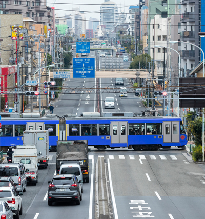 Kannana-dori Avenue and the Setagaya Line