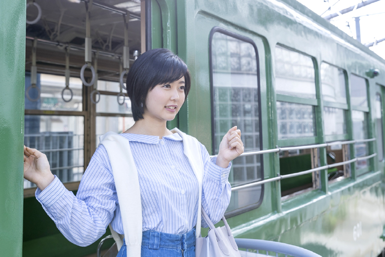 Former Tamagawa Line tramcar