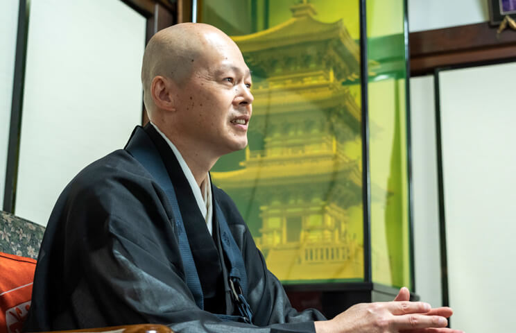 Chief Priest, Gotoku-ji Temple